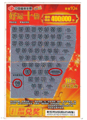 刮刮乐中奖图片，幸运的象征与梦想的实现