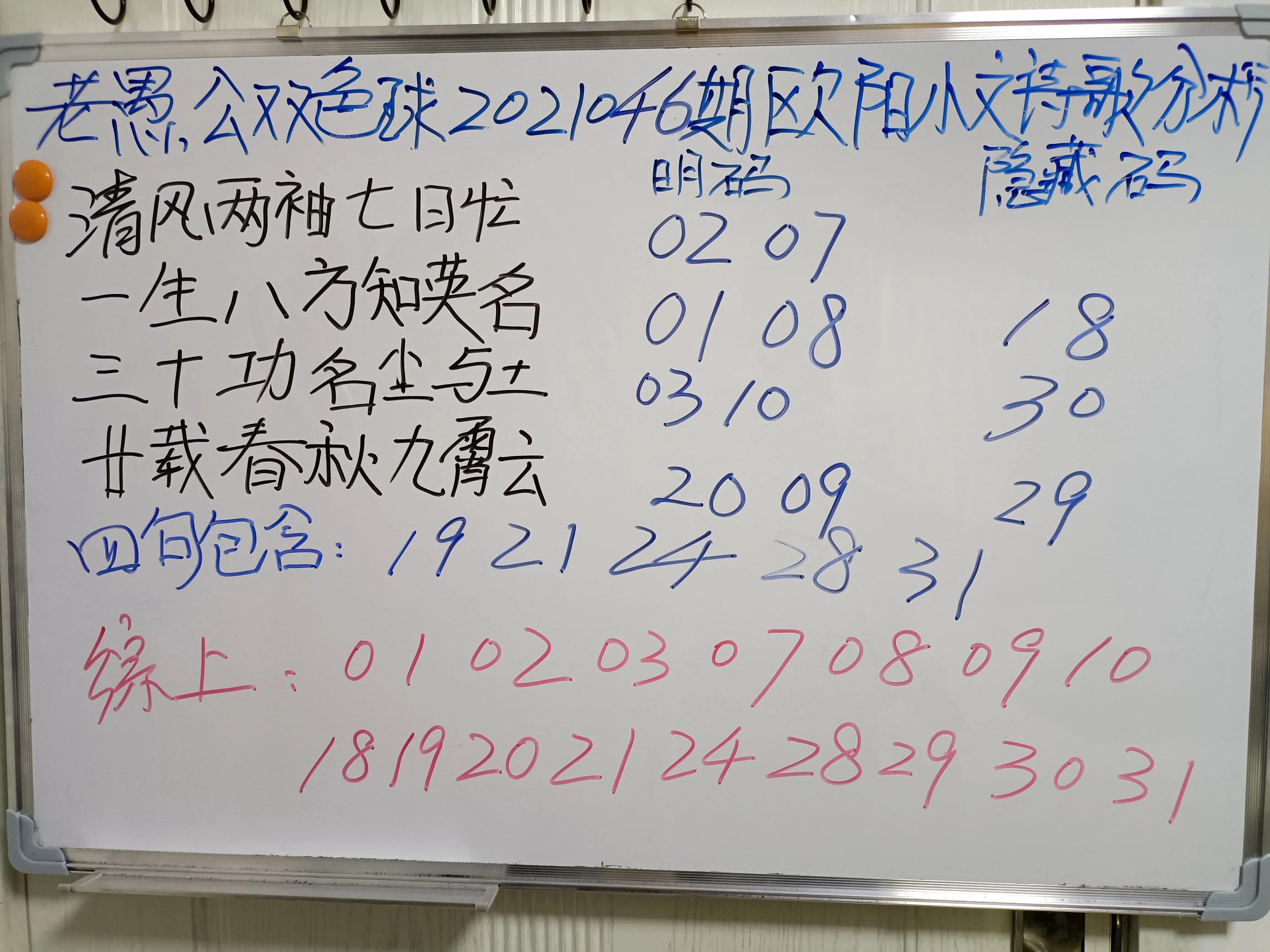 双色球与欧阳小文的诗意碰撞——2019年8月1日的独特诗篇